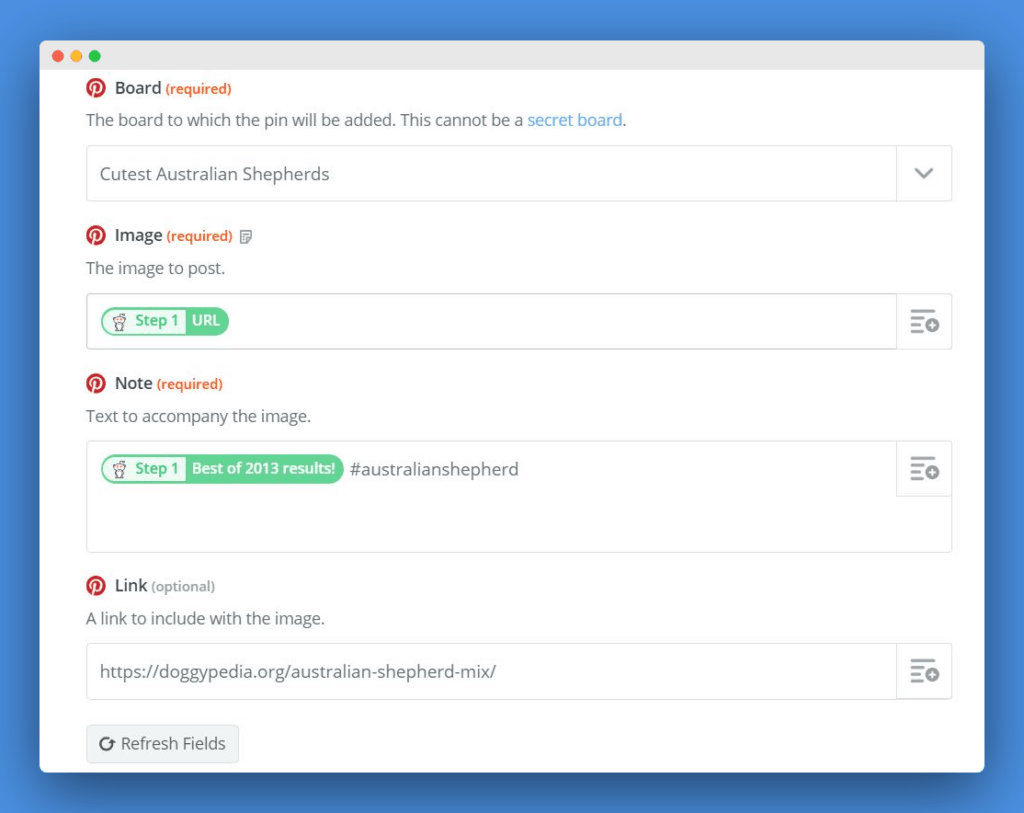 last step for pinterest marketing setup